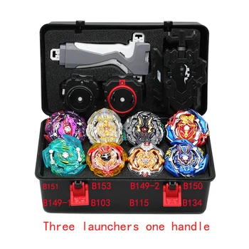 

Hot Sale Bayblade Burst Box sports Starter Zeno Excalibur B153 B151 B122 B120 With Launcher And Retail Box Gifts For Kids