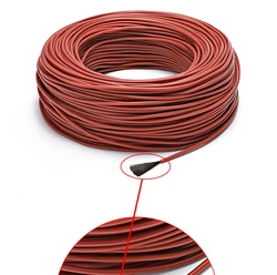 Can Choose Wifi App Control Infrared Warm Floor Heating System Underfloor Tile Carbon Fiber Heating Cable With Thermostat 220V