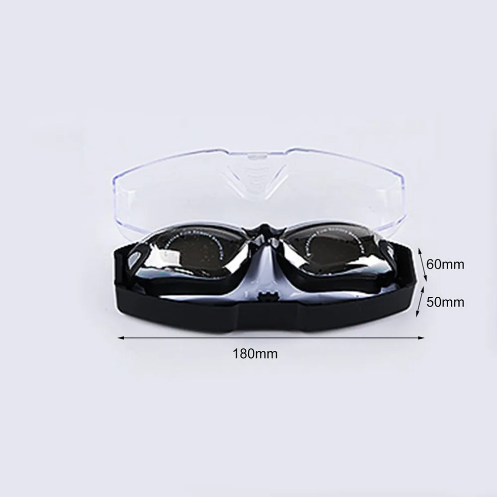 Silicone Swimming Goggles Waterproof Myopic Swimming Glasses Conjoined Earplug Anti Fog Swimming Mirror