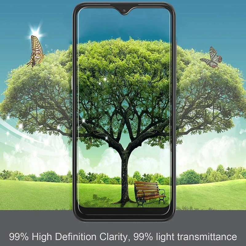 100Pcs/lot 9H Clear Tempered Glass For Samsung A10