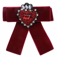 Ручная работа, галстук-бабочка, плетеный пояс, женская рубашка, высокое качество, высший сорт, в форме сердца, с кристаллами, галстук-бабочка, Классический тренд, винтажные подарки