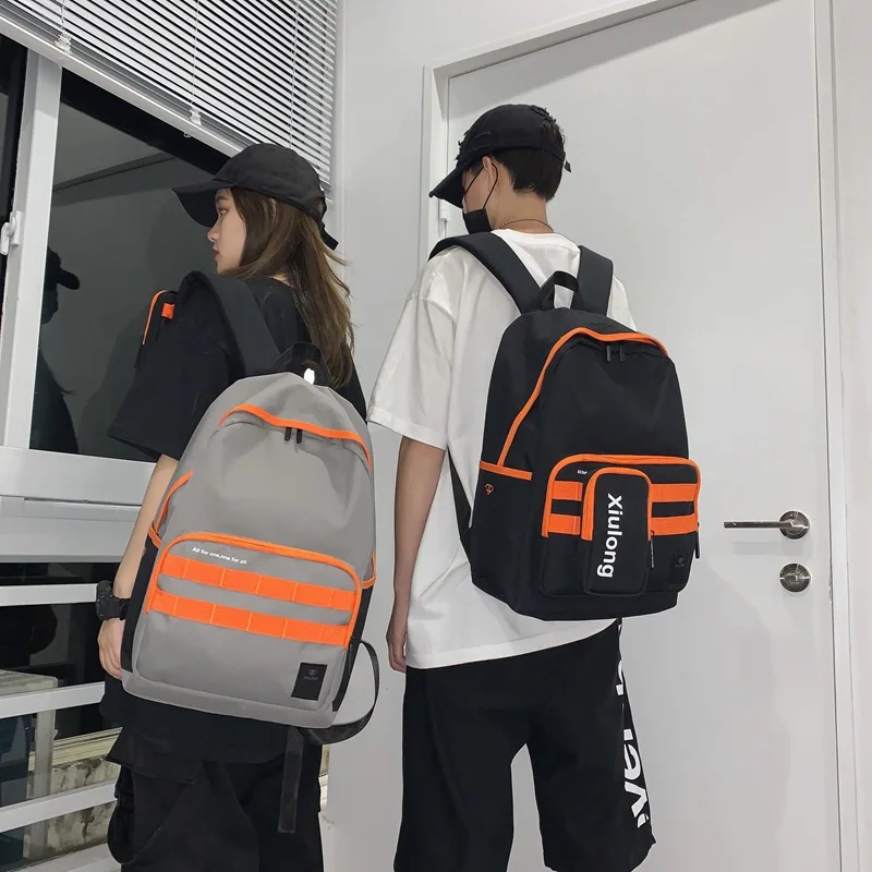 

Weysfor New Women Waterproof Nylon Backpack Embroidery Cute College School Bag Girl Student Backpack Fashion Book Bag Female New