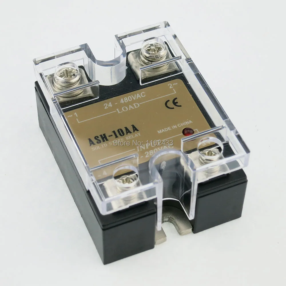 ASH 10AA Однофазный AC к 10A 480VAC твердотельные реле 40AA SSR|phase regulator|relay outputphases of the moon calendar |