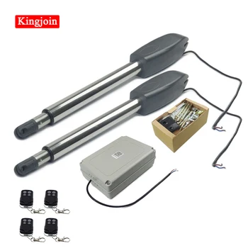 

KINGJOIN Electric Swing Gate Opener butterfly Double-leaf Gate automation With Remote Control，swing gates automatic