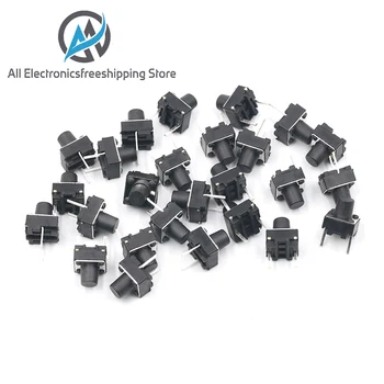 

20pcs Middle 2pin 6x6x4.3/5/6/7/8/9/10 mm Switch Tactile Push Button Switches 6x6x4.3mm 6x6x5mm 6x6x6mm 6x6x7mm 6x6x8mm 6x6x9mm