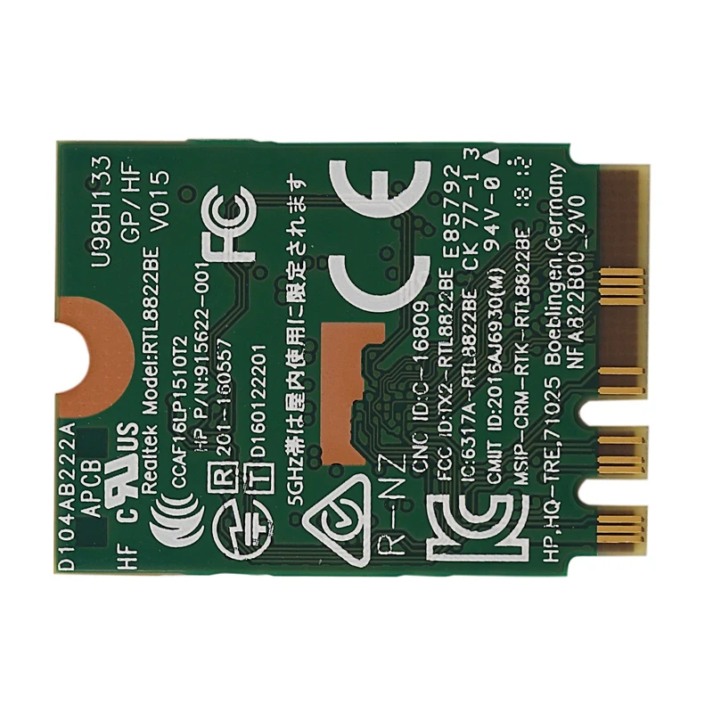 AC wifi адаптер для RTL8822BE NGFF M.2 802.11Ac 2,4G/5 GHz беспроводная wifi карта+ Bluetooth 4,1 FRU: 01AX711 01AX712 для Thinkpad