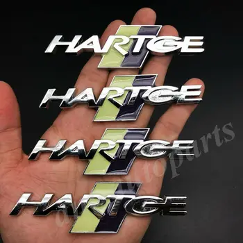 

4pcs Metal Chrome HARTGE Logo Car Trunk Rear Fender Emblem Badge Decal Sticker