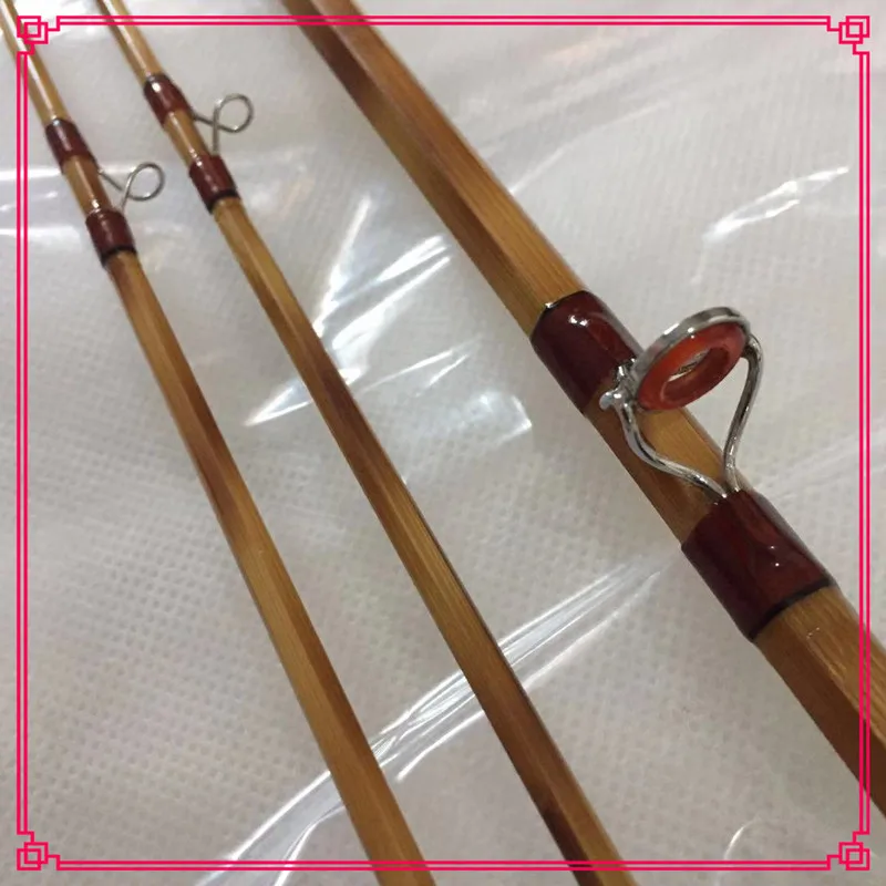 ZHUSRODS бамбуковая пламенная Удочка 7'" 5wt