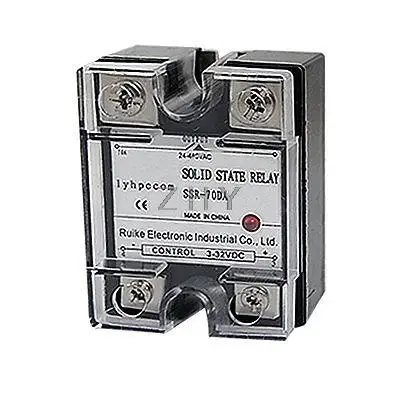 

Solid State Relay SSR-70 DA DC-AC 70A 3-32VDC 24-480VAC