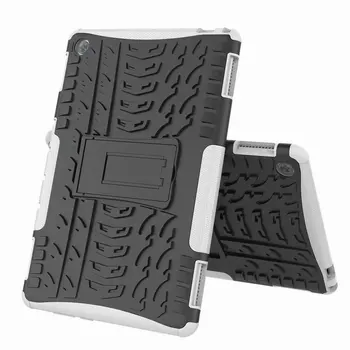 

Shell For Huawei MediaPad M5 Lite 10.1 Inch BAH2-W19/L09/W09 Case Fundas Stand ShockProof Silicone Tablet Protect Cover+pen