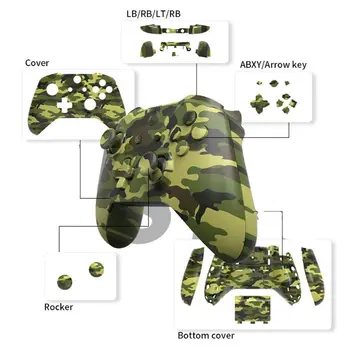 

For Xbox One Slim Case Accessories Mod Kit Replacement Full Set Cover Housing