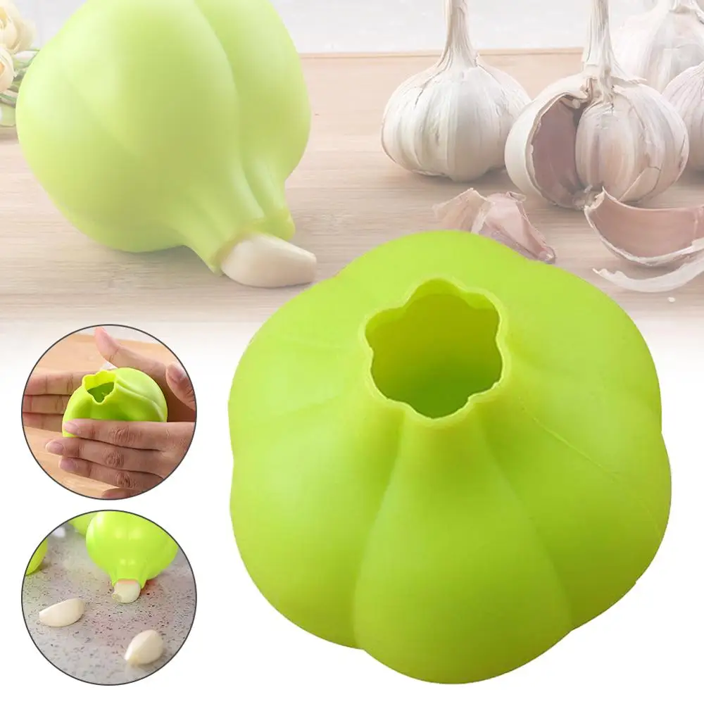

Creative Rubber Garlic Peeler Garlic Presses Peeled Garlic Stripping Tool Home Kitchen Accessories 40P