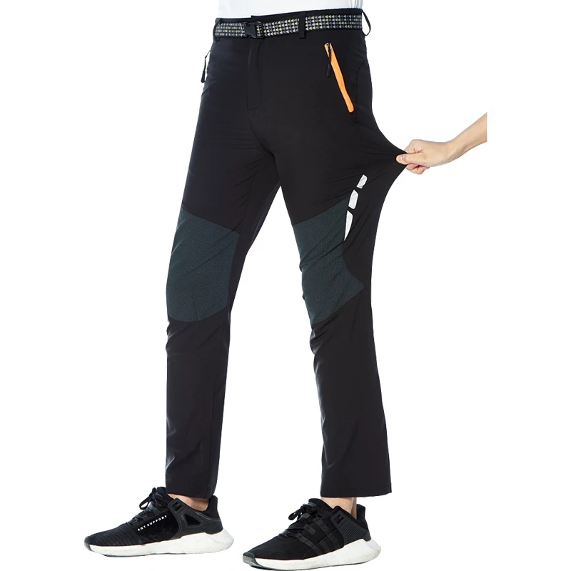

Men's Summer Quick Dry Softshell Pants Outdoor Elastic Camping Hiking Trekking Montanhismo Fishing Climbing Trousers Senderismo