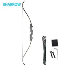 

25-60lbs Recurve Bow Set 60" Archery Takedown Bow 15 Inches Bow Handle Grip Outdoor Hunting Practice Game Shooting Accessories