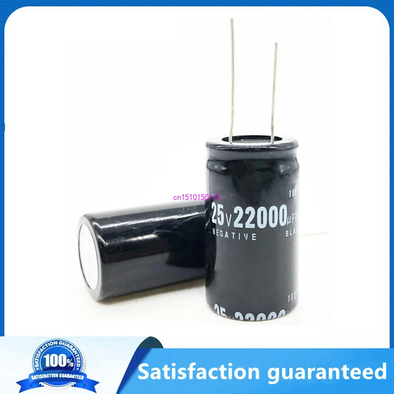 Best quality 25V 22000UF aluminum electrolytic capacitor size 22*40mm 25V22000UF 20% | Электронные компоненты и