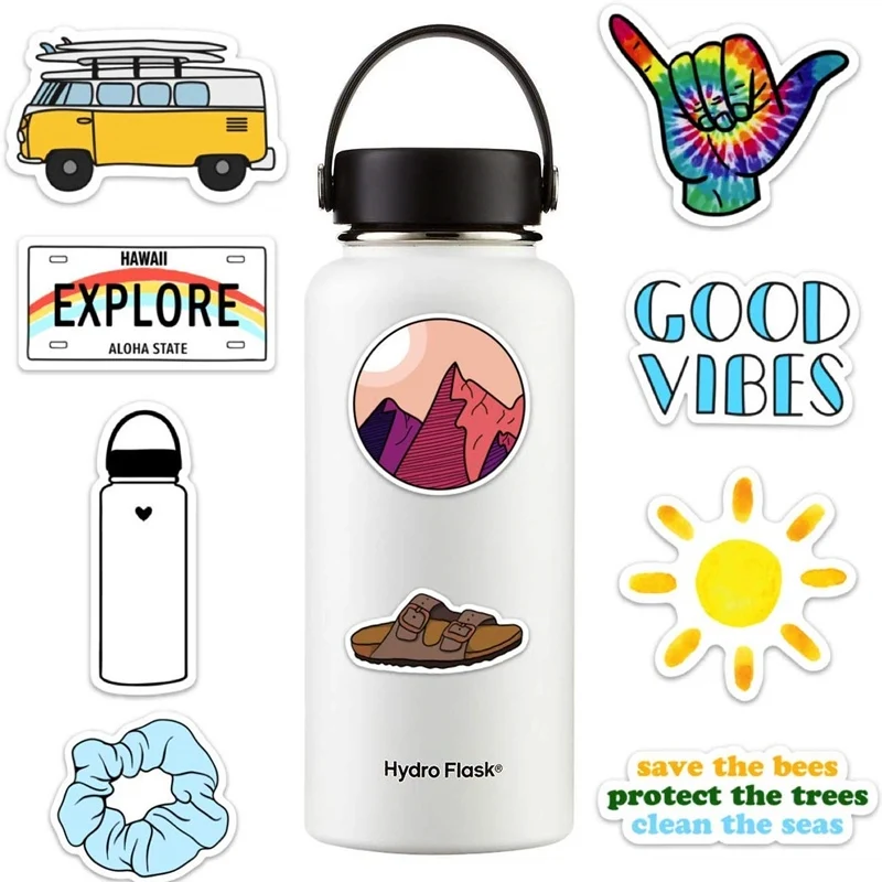 10pcspack cute nature vsco girl stickers aesthetic trendy