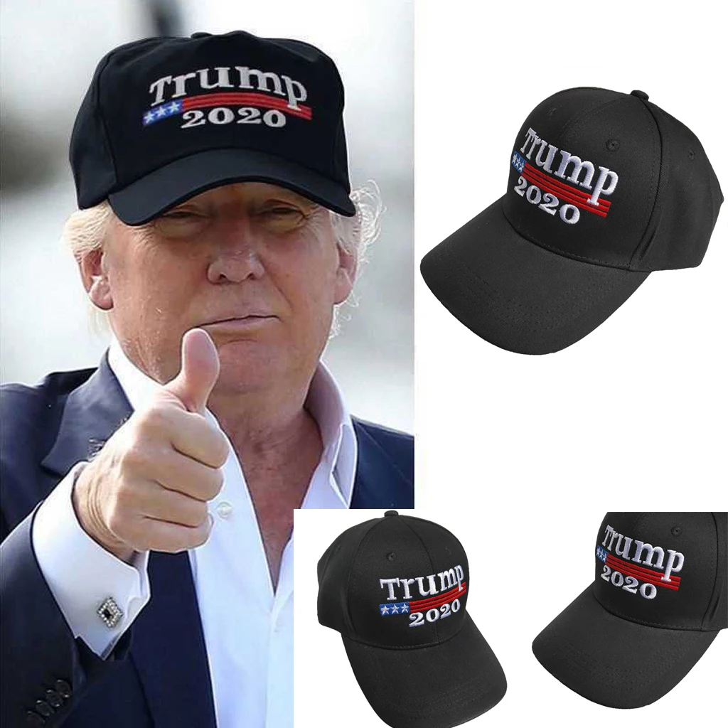 Donald Trump 2020 Cap Hat Embroidered Fashion Baseball Cap Dad Cap for Unisex