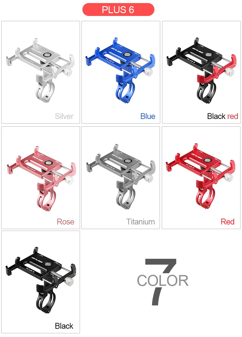 Алюминиевый держатель для телефона для велосипеда MTB Горный Дорожный мотоцикл универсальная подставка для руля для 3," до 7,5" смартфонов gps