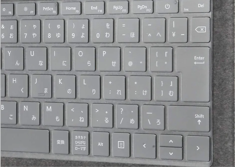 Per Microsoft Surface Pro 7 Plus Pro X Surface Pro 7 6 5 Pro 4 Janpanese Japan Layout Cover Per Tastiera In Tpu Da 12.3 Pollici