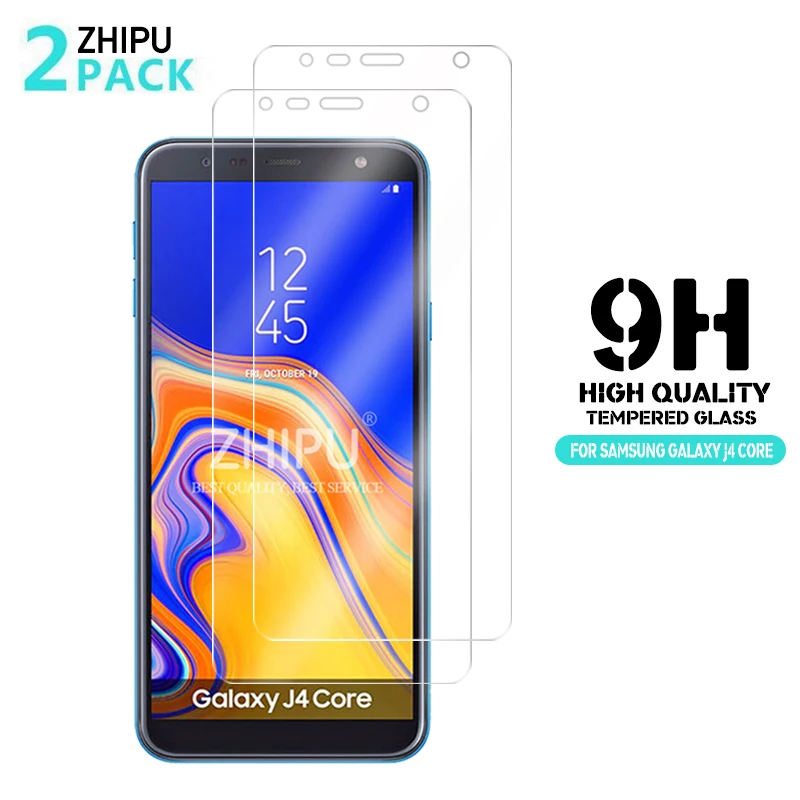 2 шт закаленное стекло для Samsung Galaxy J4 Core защита экрана J410F J410G защитная
