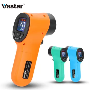 

Anpro Handheld Digital LCD Indoor Convenient Non-contact Temperature Tester Industrial Infrared Thermometer -50~550 Celsius
