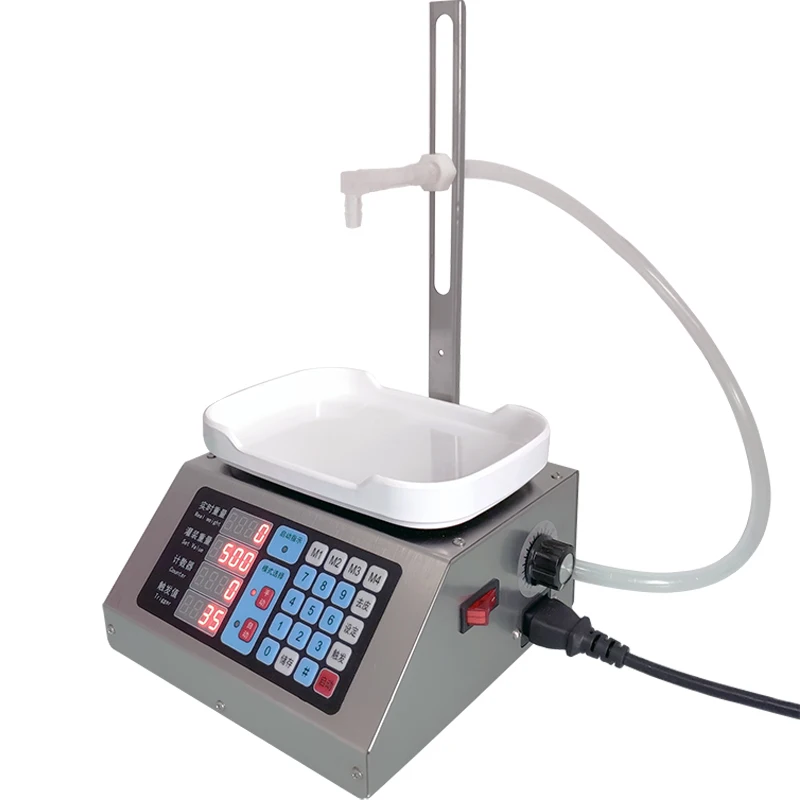 

Automatic weighing and filling machine 110V-220V For liquor drink milk liquid 3.5L/min