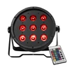 1PCS Wireless Remote Control 7x18W RGBWA UV 6in1 Led Par Flat Stage Wash Wall Lighting 7x12W 9x12W Uplighting Disco DJ Party ► Photo 2/6