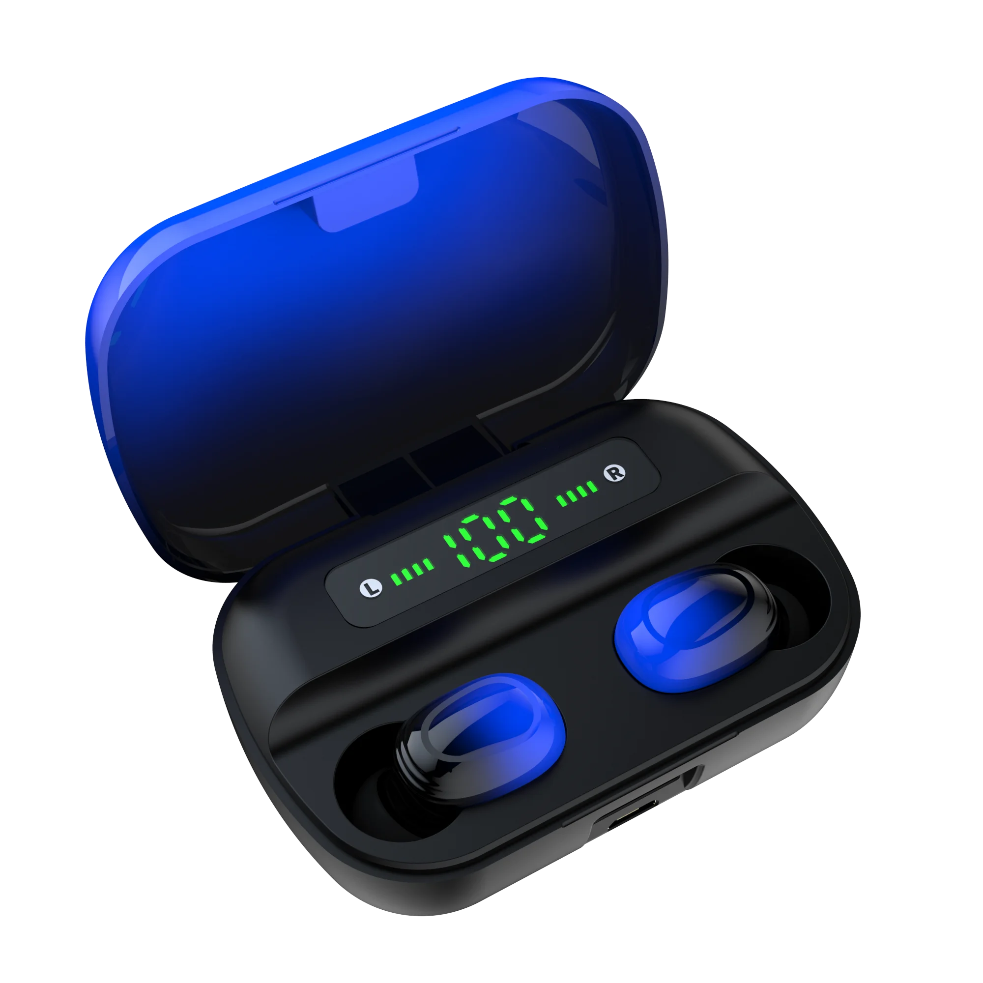 SOHOKDA Power HBQ PRO Q61XL WS Bluetooth 5 0 Earphones 85mAh Charging Box Wireless Waterproof Sports Earbuds Headsets Microphone