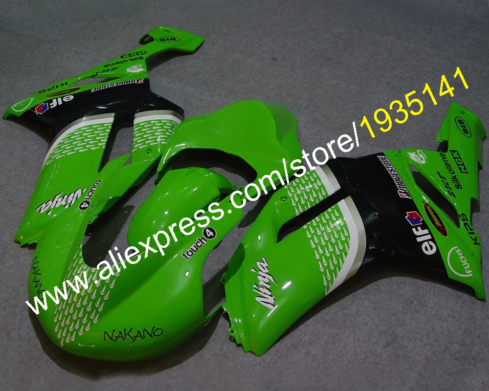 Гоночные Обтекатели для Kawasaki Ninja ZX-6R 07 08 ZX 6R комплект кузова 636 ZX6R 2007 2008 запчасти