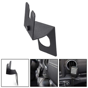 

Cb Mic Holder Mount Hand Held Microphone Radio Walkie Talkie Bracket Mounting for Jeep Wrangler Jl 2018 2019 Car Accessories