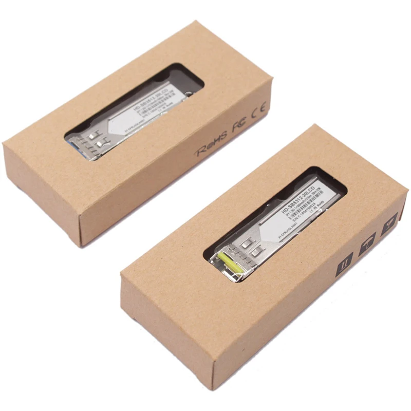 1 пара 25G BiDi SFP трансивер 20 40 60 км Tx1310nm/Rx 1550nm Tx1550nm/Rx1310nm DFP PIN одномодовый LC коннектор