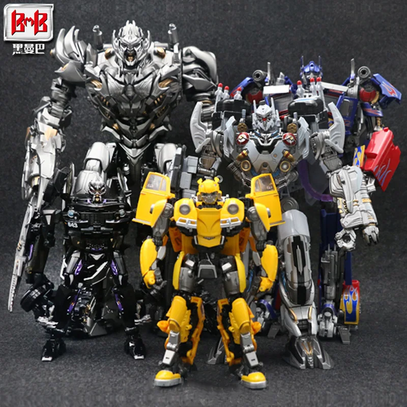 

Transformation Robot Black Mamba BMB Optimus Bee LS01 ls02 ls03 Barricade Starscream Alloy Autobots Atcion Figure Model Toy