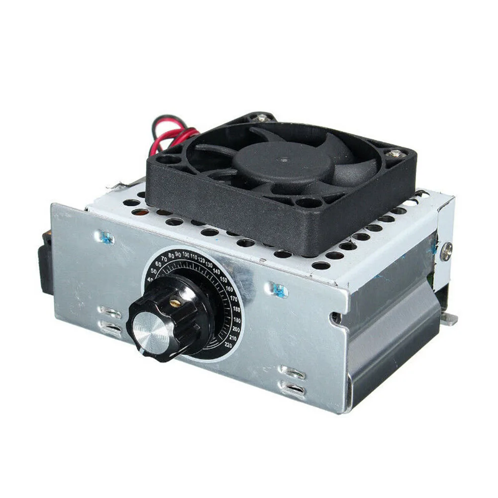 

4000W Semiconductor Thermostat SCR Voltage Regulator Durable Motor Speed Control Multifunction High Power Digital Parts Dimmer