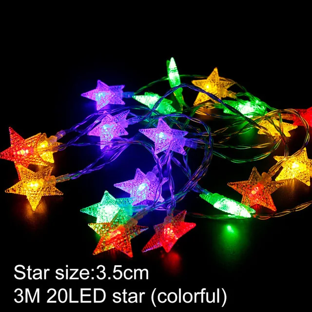 Merry Christmas Transparent Box Ornaments Christmas Decor For Home Cristmas Tree Toy Navidad New Year Gifts Noel Natal Deco - Цвет: star light