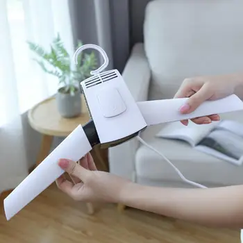 

1set Portable Electrictiy Clothes Drying Rack Portable Rack Multifunctional Dormitory Travel Foldable Shoe Cdryer Laundry P1M6