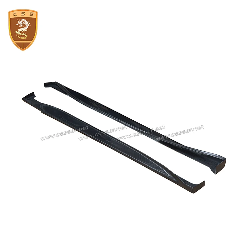 Боковые юбки из углеродного волокна для Masera G-T GTS GC, комплект из углеродного волокна для Maserat, модификация автомобиля, Стайлинг автомобиля