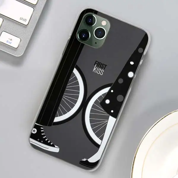 Bike Cycling art Phone Cases for Apple iPhone 11 Pro Max X XR XS MAX Case for iPhone 6 6s 7 8 Plus 5 5S SE Cover - Цвет: H03