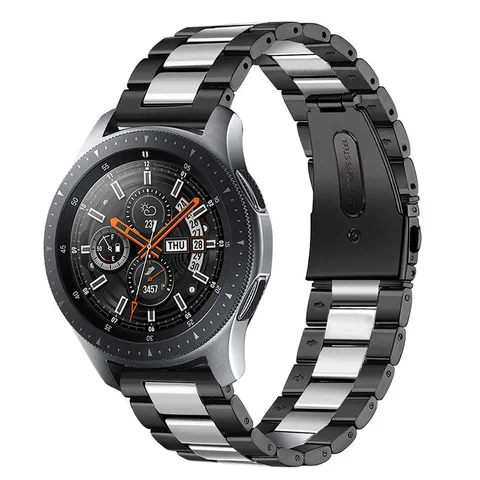 22mm for Huawei Watch GT2 amazfit bip metal strap For Samsung Gear S3  Sport Classic huawei gt galaxy watch 42mm 46mm Band