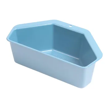 

Triangular Corner Sink Drain Rack Shelf Basket Food Strainer Vegetable Fruit Drainer Sponge Holder Kitchen Filter YU-Hom