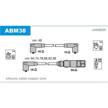 

Wire harness for VW Golf/Passat/Vento 2.9 91 JANMOR ABM38