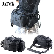 Многофункциональные рыболовные сумки, открытый спортивный на одно плечо, сумка, рыболовные приманки, снасти, коробка для хранения, большая емкость, PJ191