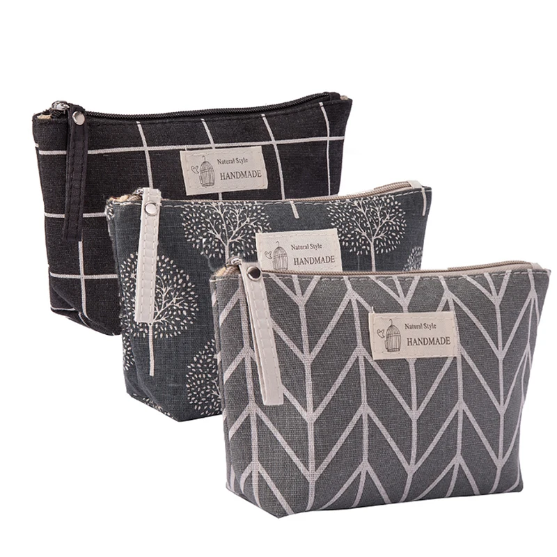 Storage Bag Toiletry Bag Cosmetic Bag Travel Organizer Refillable Cosmetic Pouch Soft Cosmetic Bag Canvas Bear Women Travel