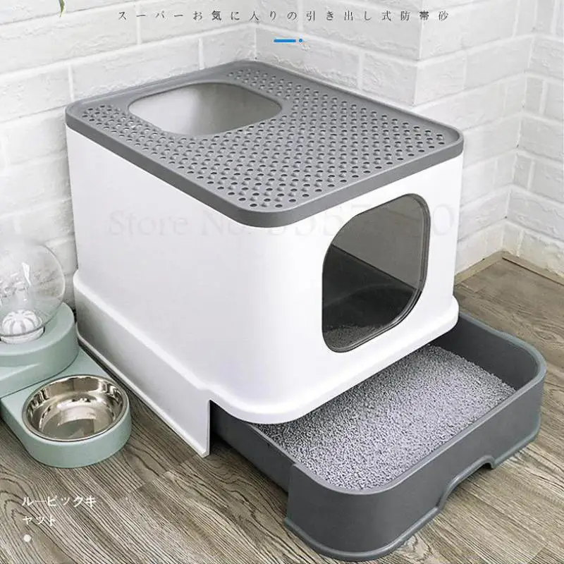Bac A Litiere Pour Chat Entierement Ferme Tiroir Haut Entree Resistant Aux Eclaboussures Fournitures Pour Chat Deodorant Excrements Bol Extra Large Toilettes Pour Chat Surdimensionnees Aliexpress Bac A Litiere Pour Chat Entierement Ferme Tiroir Haut Entree Resistant Aux Eclaboussures Fournitures Pour Chat Deodorant Excrements Bol Extra Large Toilettes Pour Chat Surdimensionnees Aliexpress