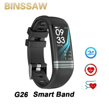 

G26 Smart Bracelet P67 Waterproof Heart Rate Blood Pressure Oxygen Fitness Tracker watch Multi Sport Mode Men Smart Wristband