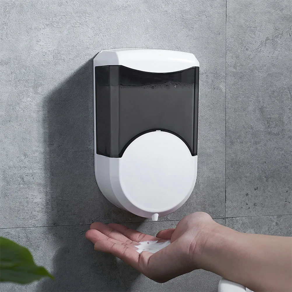 

600ml Automatic Liquid Infrared Induction Bathroom Toilet Kitchen Home Soap Dispenser Sensor Smart Battery Powered Wall Mounted
