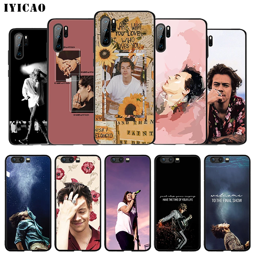 IYICAO Harry Styles 1D мягкий чехол для huawei P30 P20 P10 P9 P8 P Smart Z плюс 2019 Lite рro 2018 2017 2016 ТПУ |