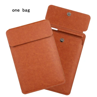 Style 2 Brown Водонепроницаемый защитный чехол для iPad Air 3, 10,5,, Pro, 11, из искусственной кожи, чехол с отделением для карандашей, сумка для планшета - Цвет: Style 2 Brown