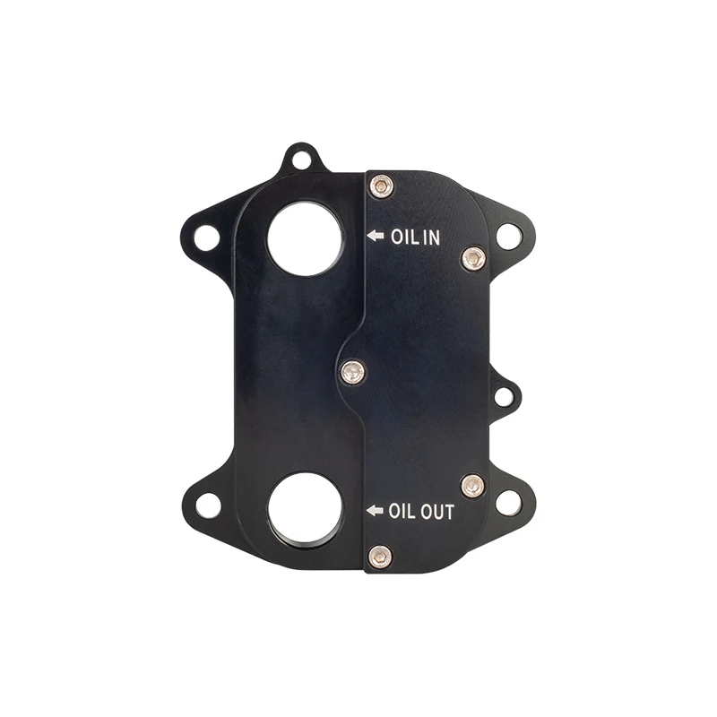 Auto oil sandwich Oil Cooler take off plate For Audi VW For Skoda Seat 1.6TDi and 2.0TDi oil cooler kit