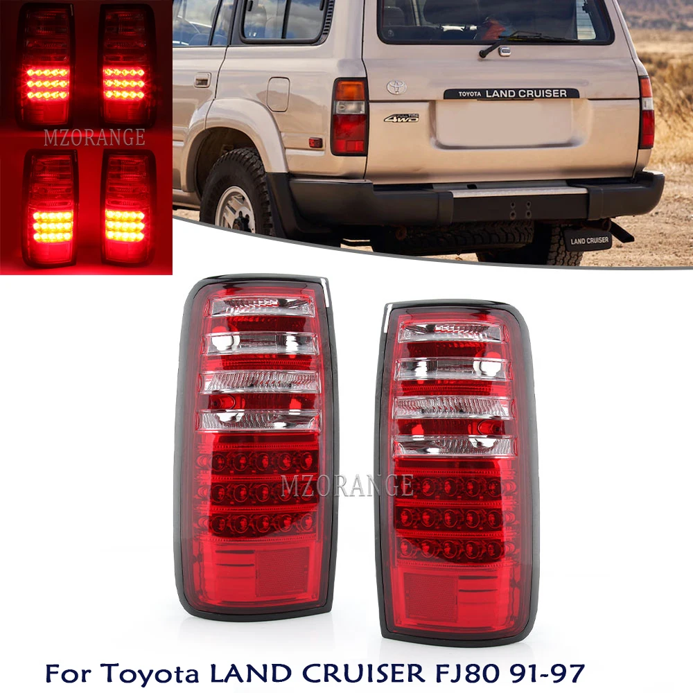 Задсветильник MZORANGE для Toyota Land Cruiser FJ80 1991 1992 1993 1994 1995 1996 1997 |
