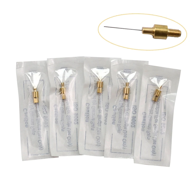  Micro Copper Needles for Skin Tag Laser Removal Plasma Pen Lifting Mole Freckle Spot Replaceable Ne
